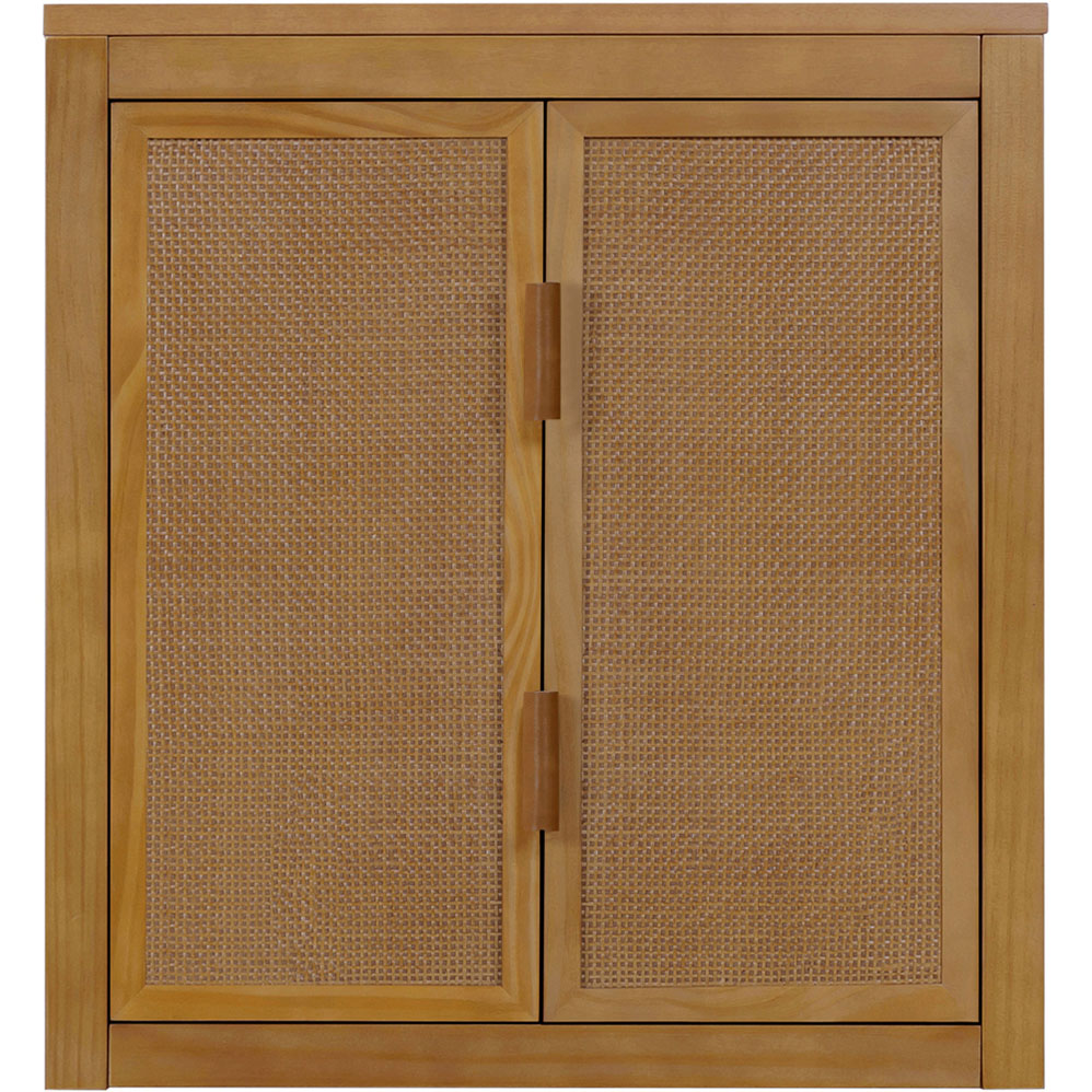 Teamson Home Hatteras 2 Door Natural Wall Cabinet Image 3