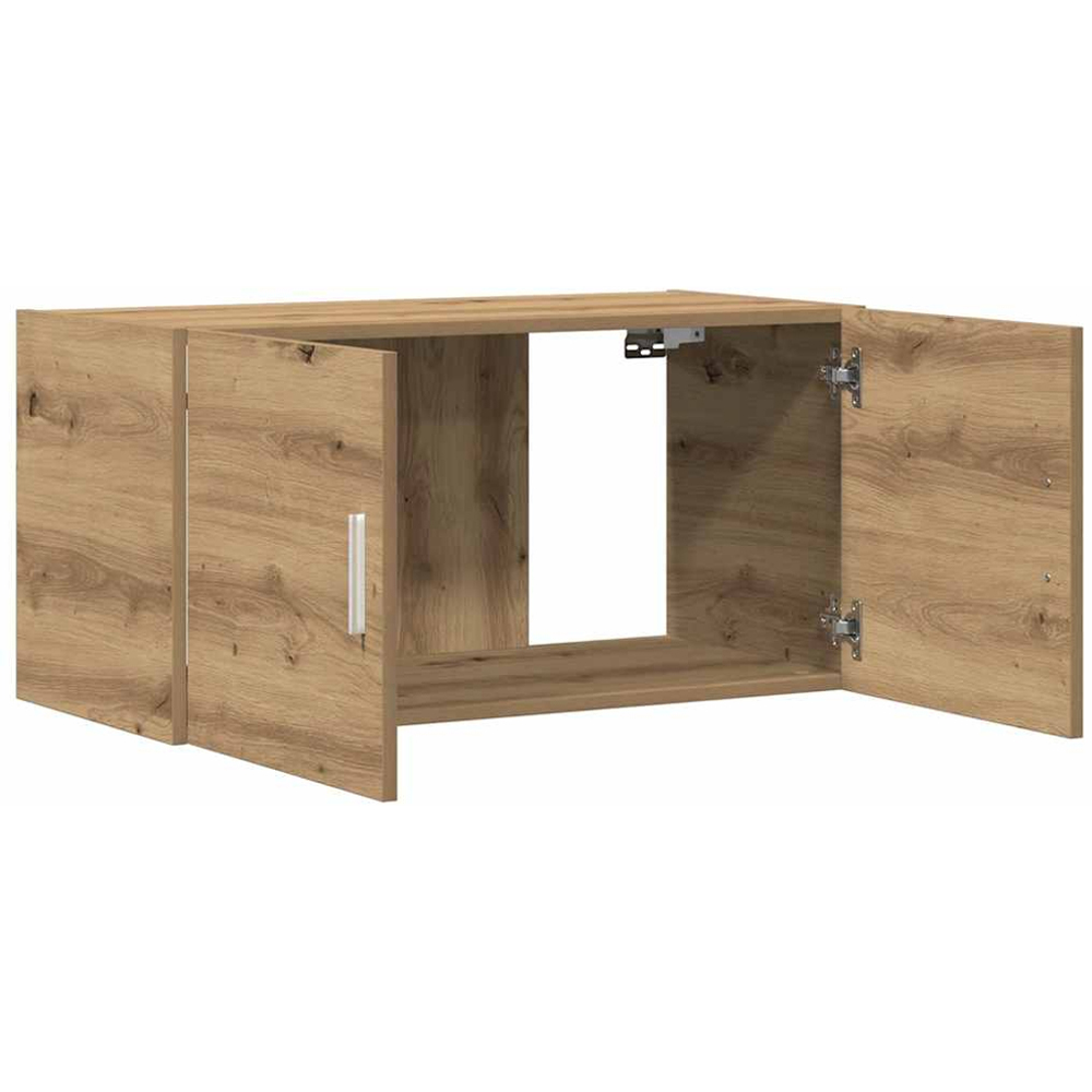 vidaXL 2 Door Artisan Oak Wall Cabinet Image 4