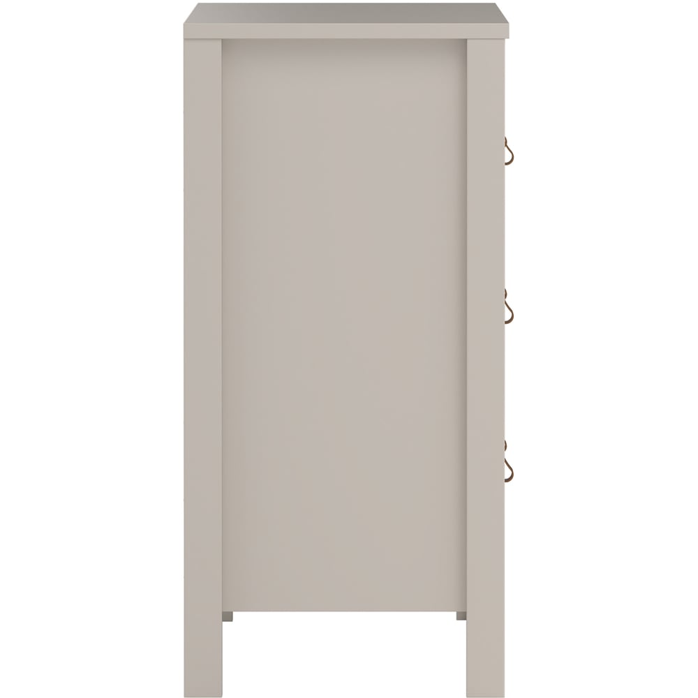 Florence Barcelona 3 Drawer Cashmere Chest of Drawers Image 4