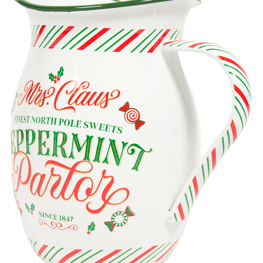 Mrs Claus Peppermint Jug Image 2