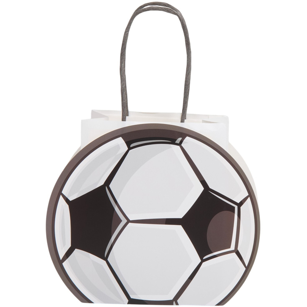 Pack of 10 Football Shaped Party Bags Image 5