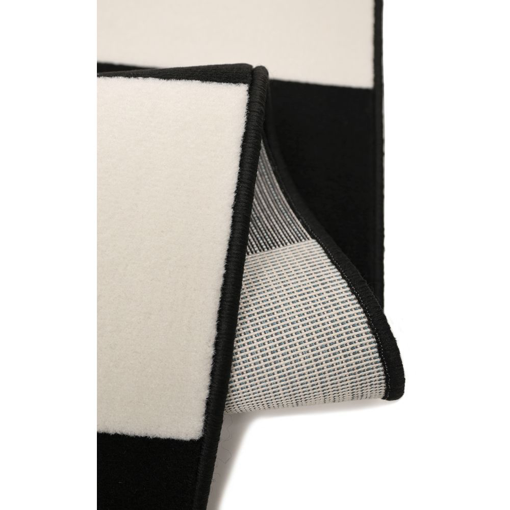 Homemaker Maestro Black Bold Line Rug 160 x 230cm Image 5