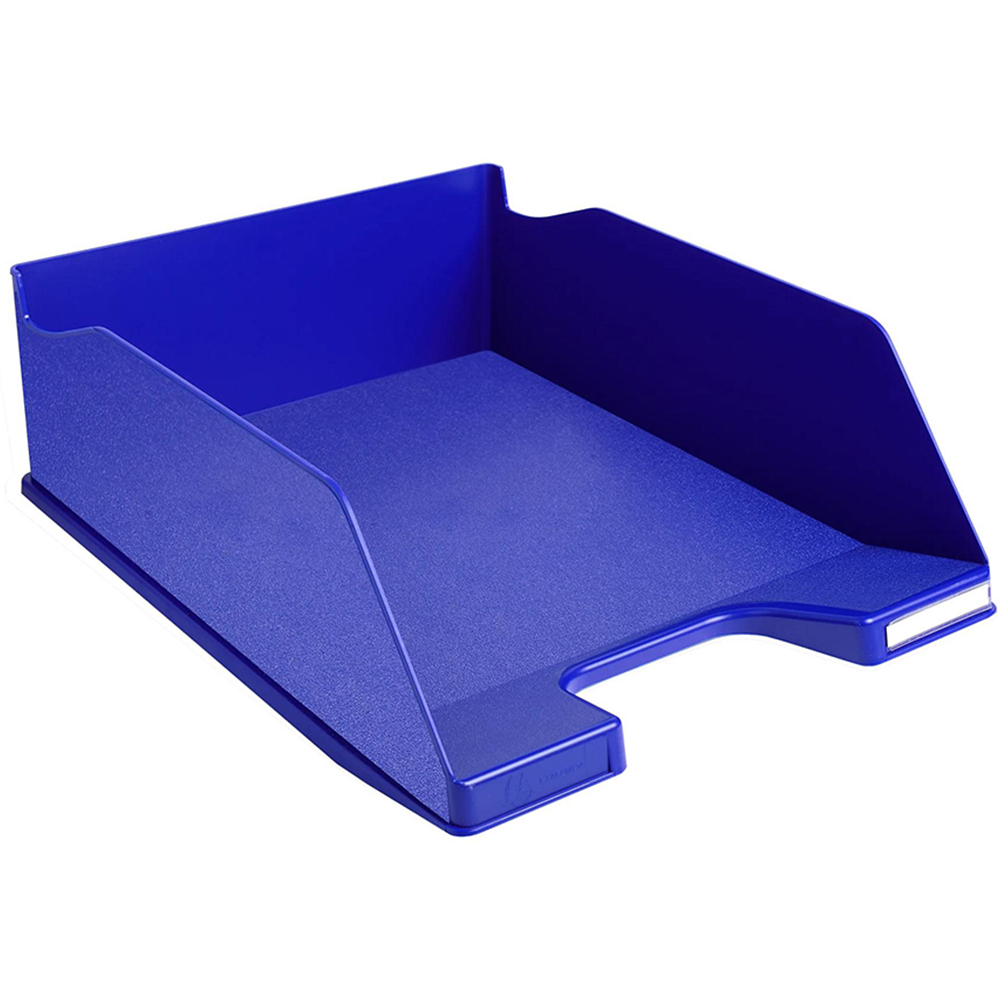 Exacompta Maxi Combo Night Blue Letter Tray 4 Pack Image 1