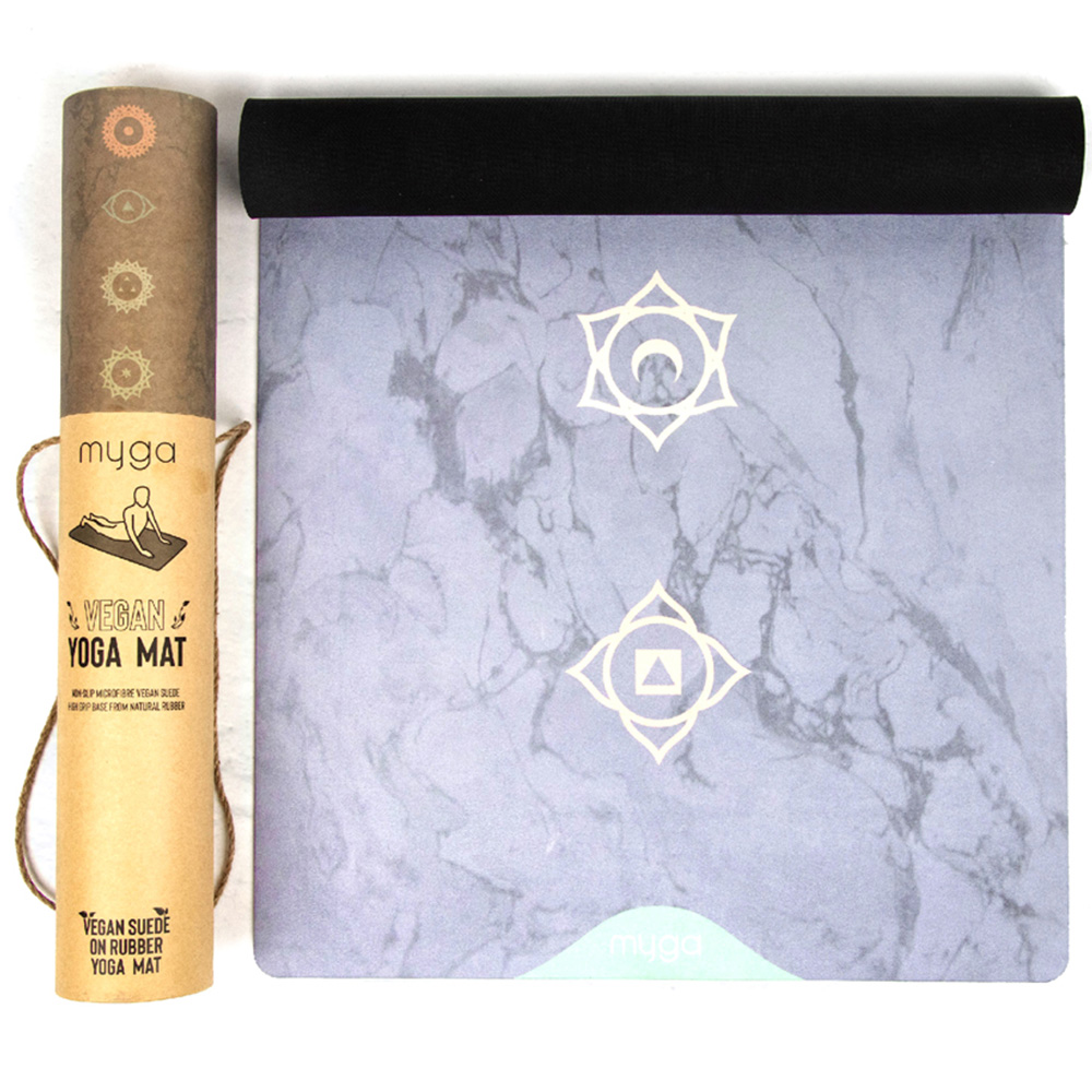 Myga Chakra Vegan Suede Yoga Mat Image 3