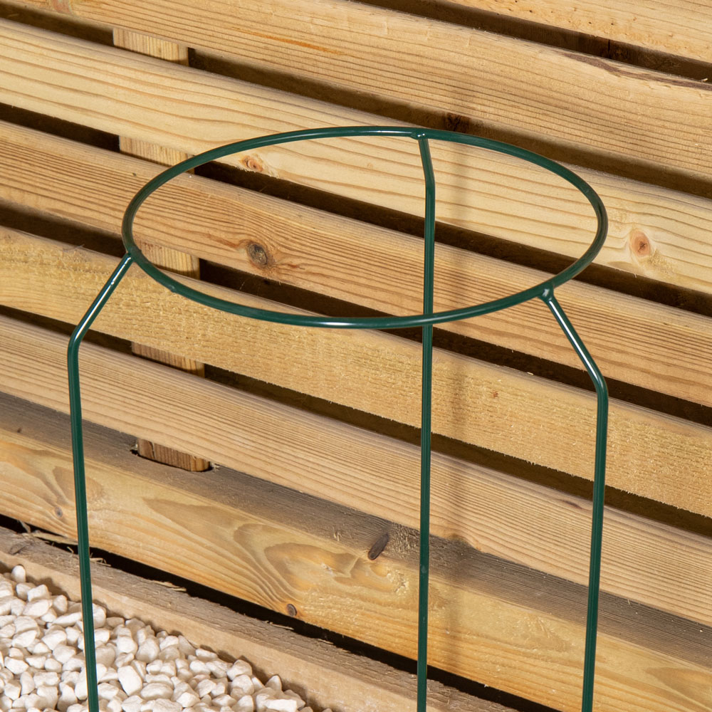 Samuel Alexander Green Metal Herbaceous Plant Support Ring 20cm Image 7