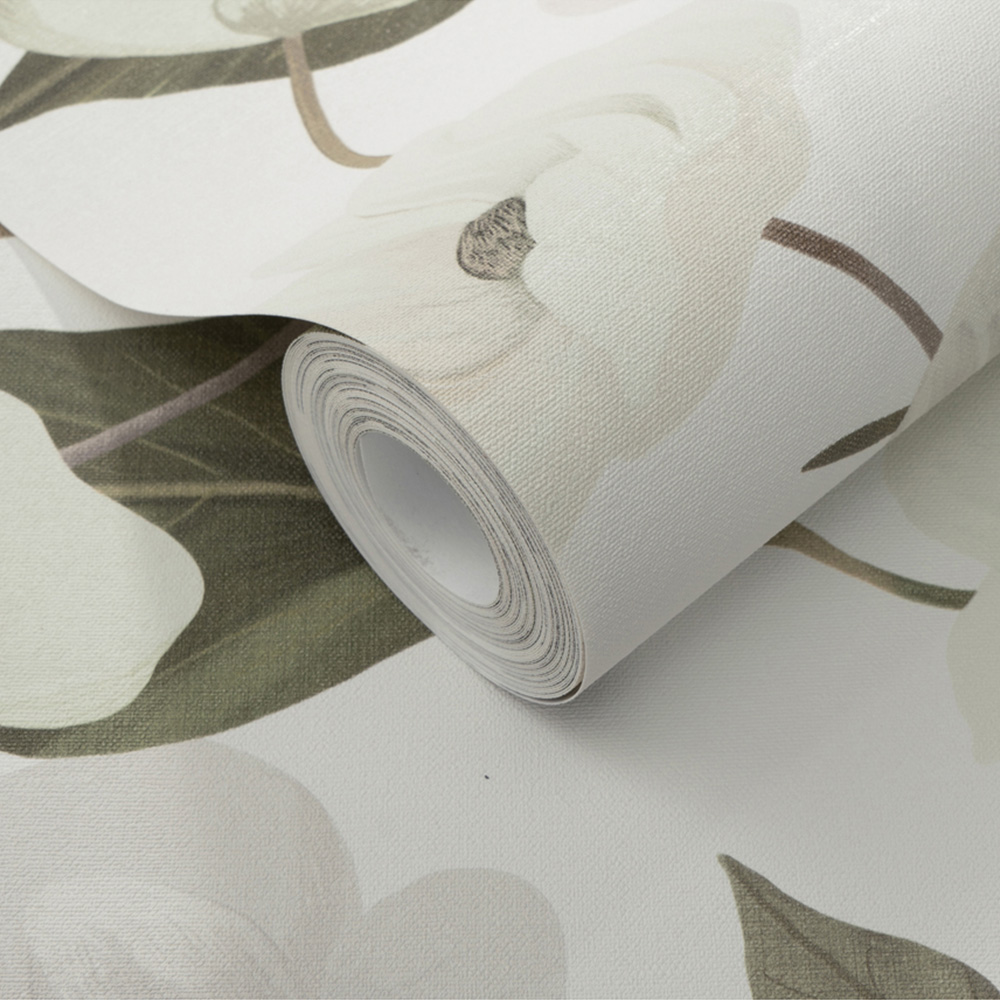 Erismann Fairy Blossom Green Wallpaper Image 2