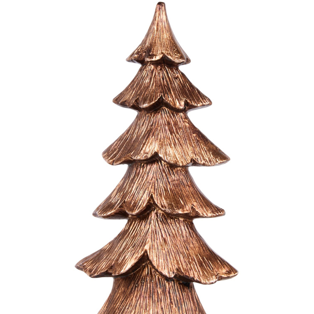 Antique Finish Tree Ornament Bronze Image 5