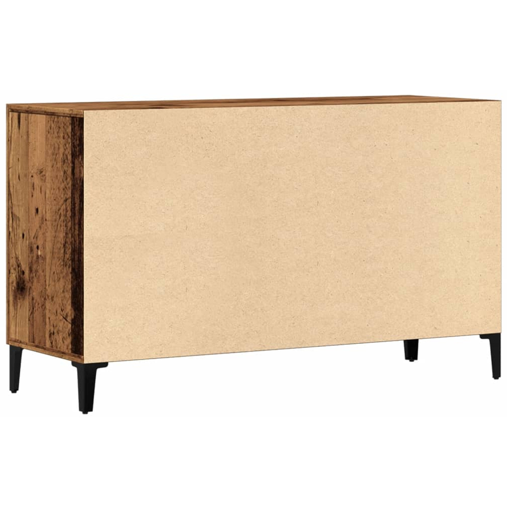 vidaXL 2 Door 2 Drawer Old Wood Sideboard Image 8