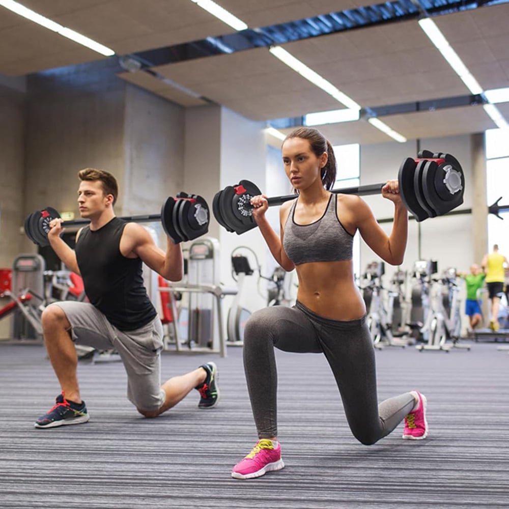 Strongology ELEMENT SET Adjustable Smart Barbell Dumbbell Kettlebell 2kg to 19kg Image 2