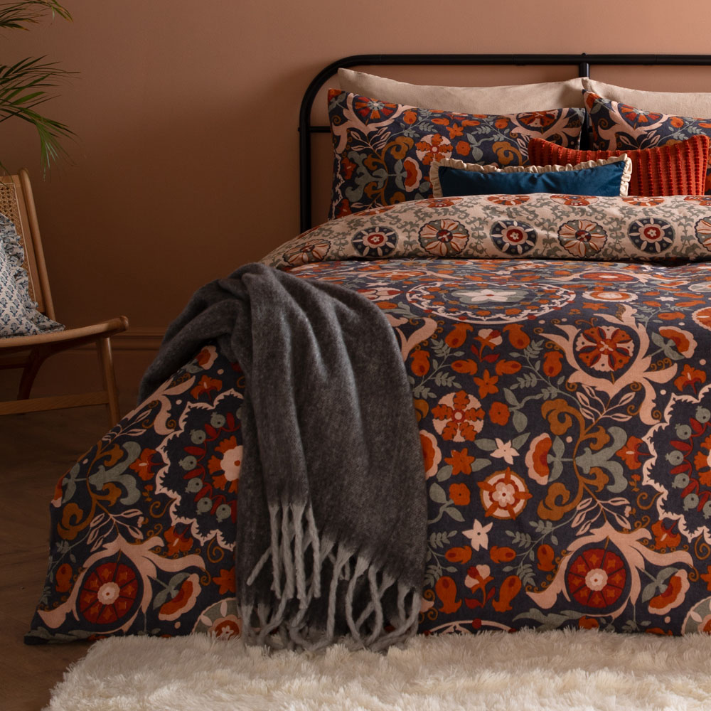 Furn Single Kinfolk Printed Reversible Duvet Set Image 4