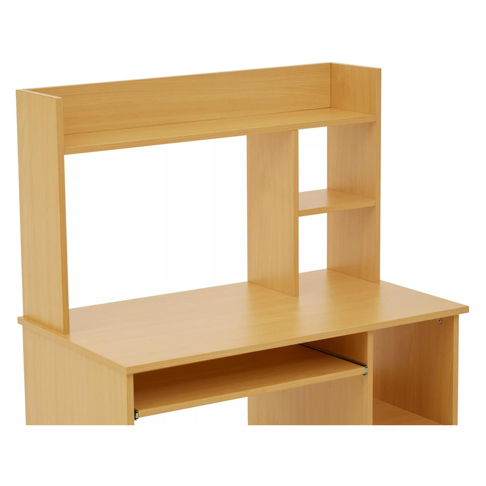 Interiors by Premier Housewares Home Office Desk Brown Image 7