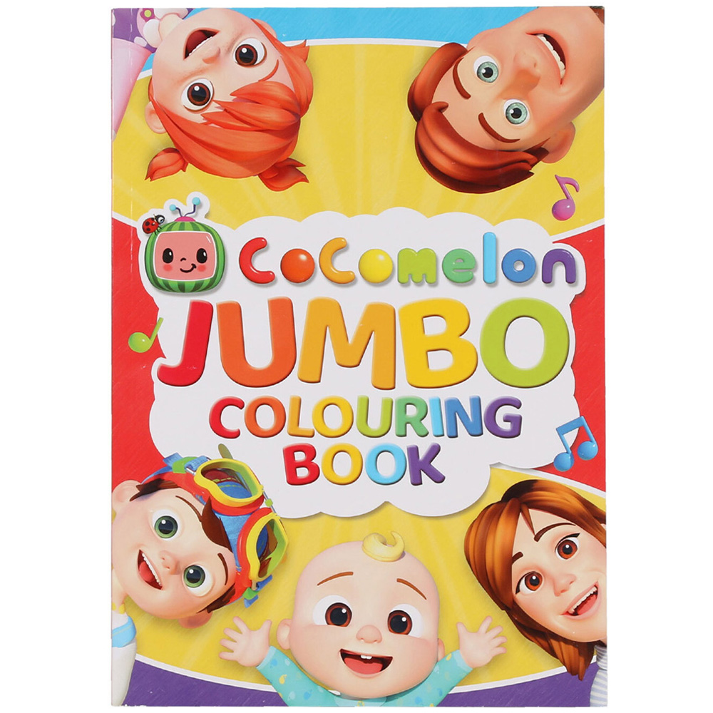 Cocomelon Jumbo Colouring Book Image