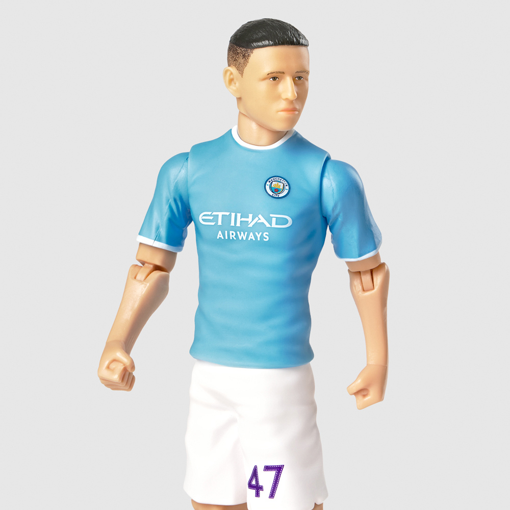 Banbo Foden Manchester City Fully Articulated Football Figurine Image 6