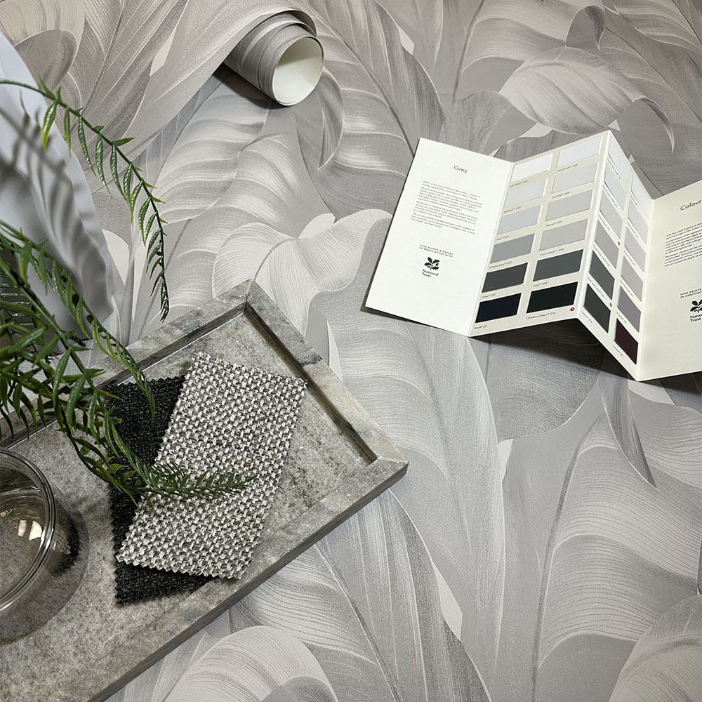 Belgravia Decor Sumatra Grey Wallpaper Image 3
