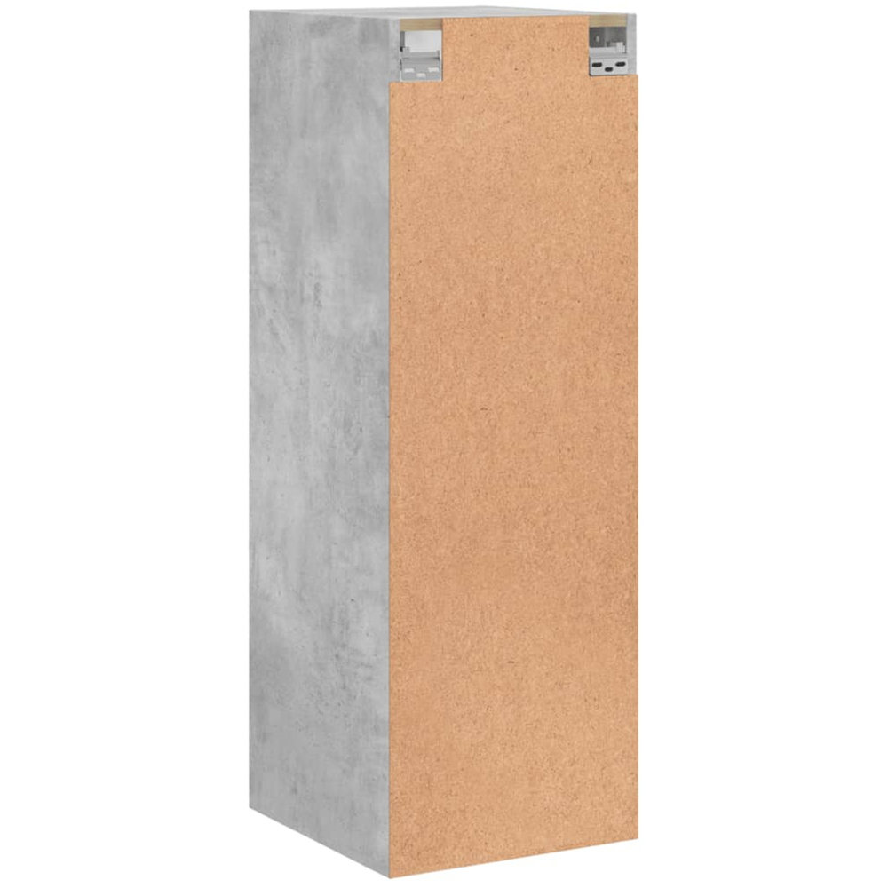vidaXL 3 Door Concrete Grey Wall Cabinet Image 7