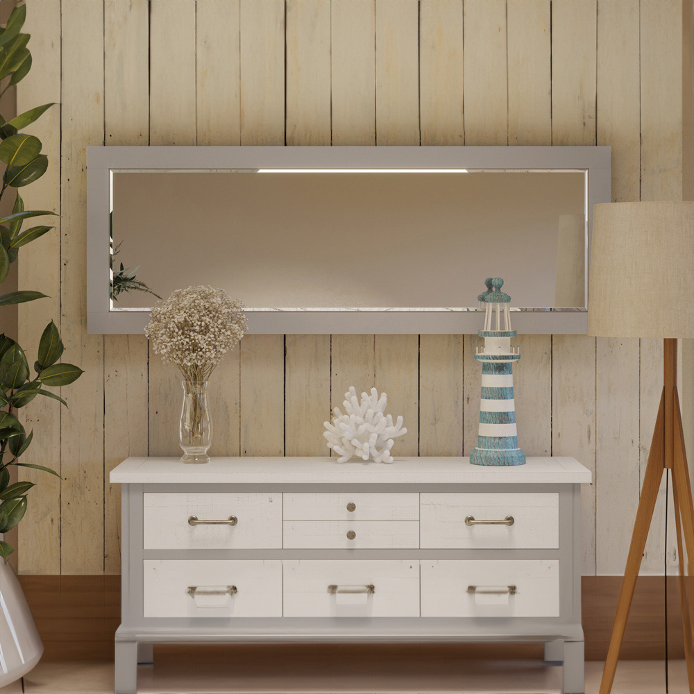 Baumhaus Greystone Extra Long Wall Mirror Image 3