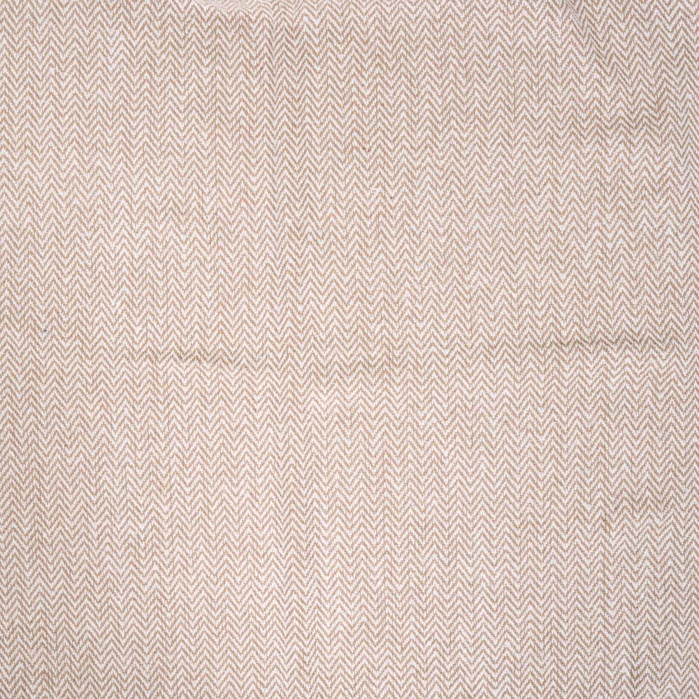 Chevron Woven Throw Natural Image 4