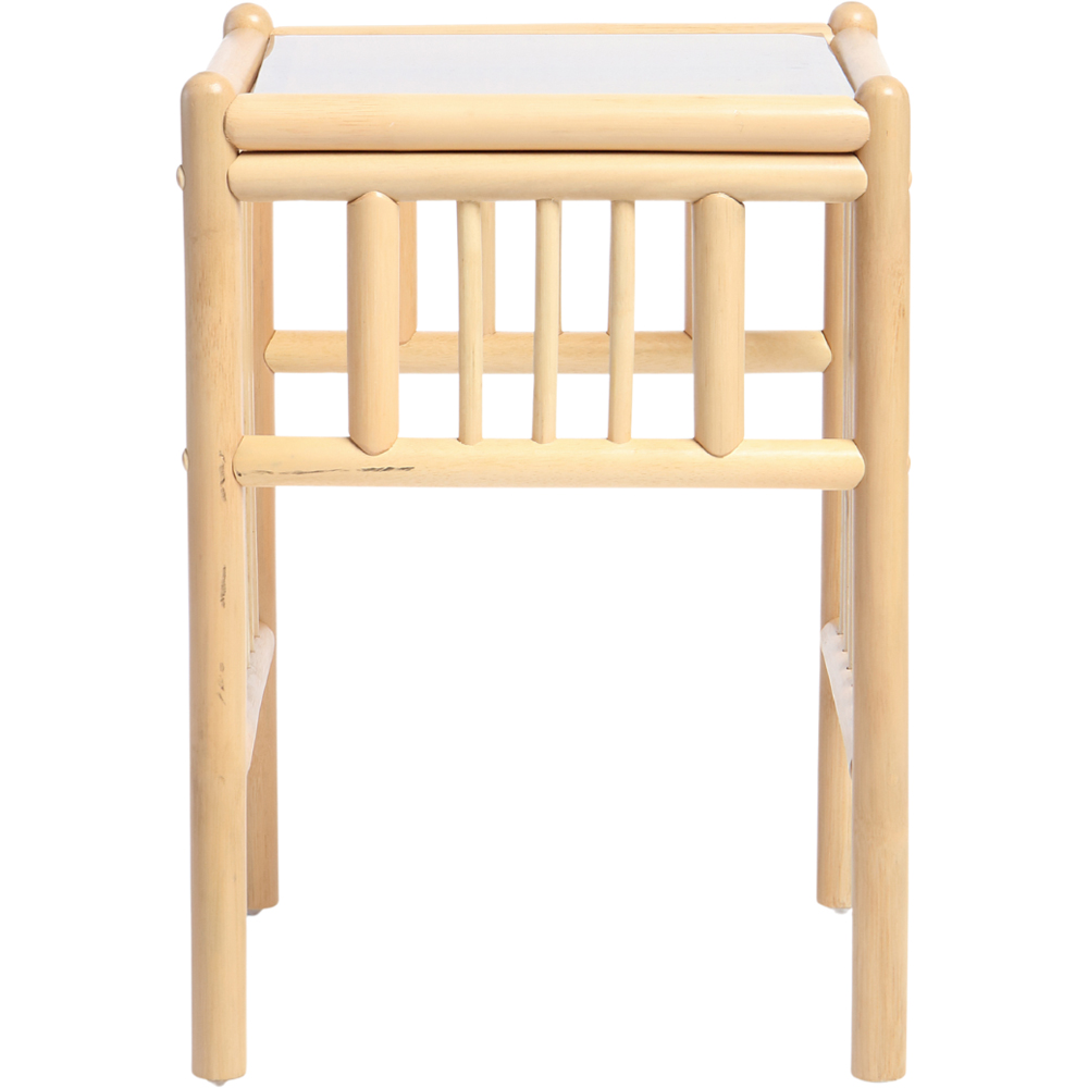 Desser Solo Natural Rattan Lamp Table Image 3