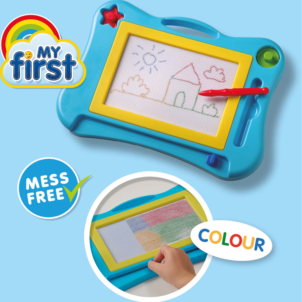 SES Creative My First 4 Colour Magnetic Drawing Board Image 5