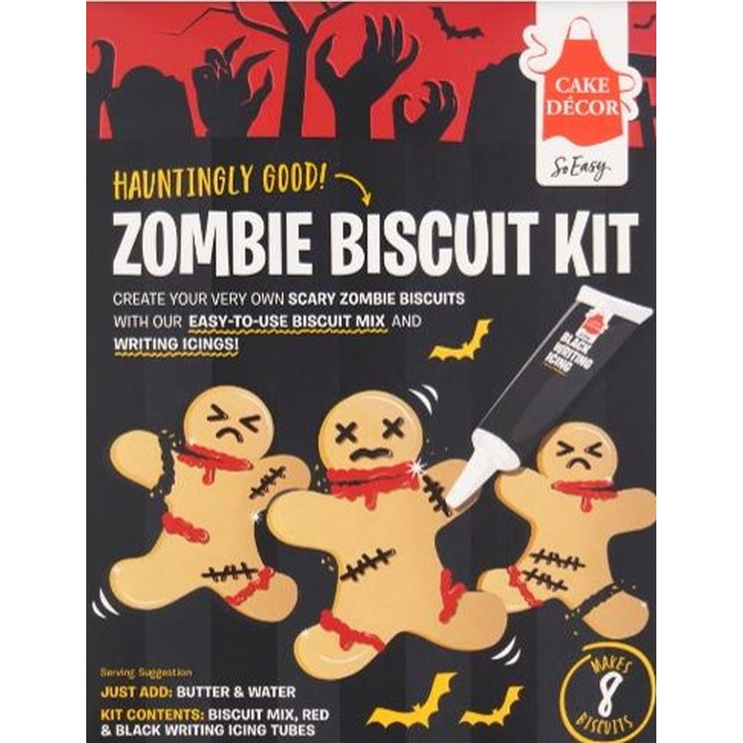 Cake Decor Zombie Biscuit Kit Image