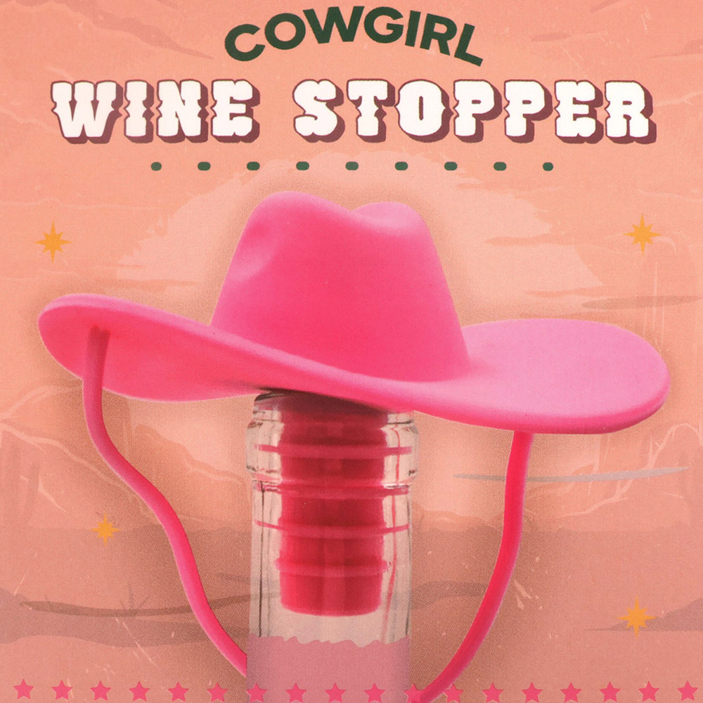 Cowgirl Wine Stopper Pink Image 6