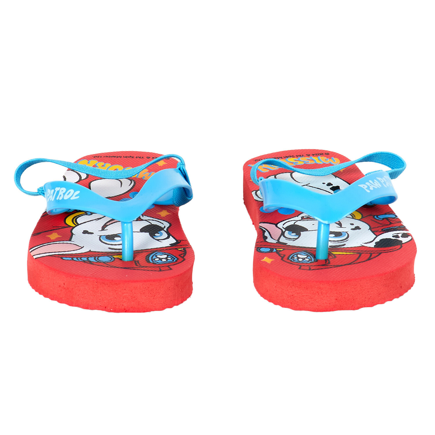 PAW Patrol Flip Flops - Red Image 3