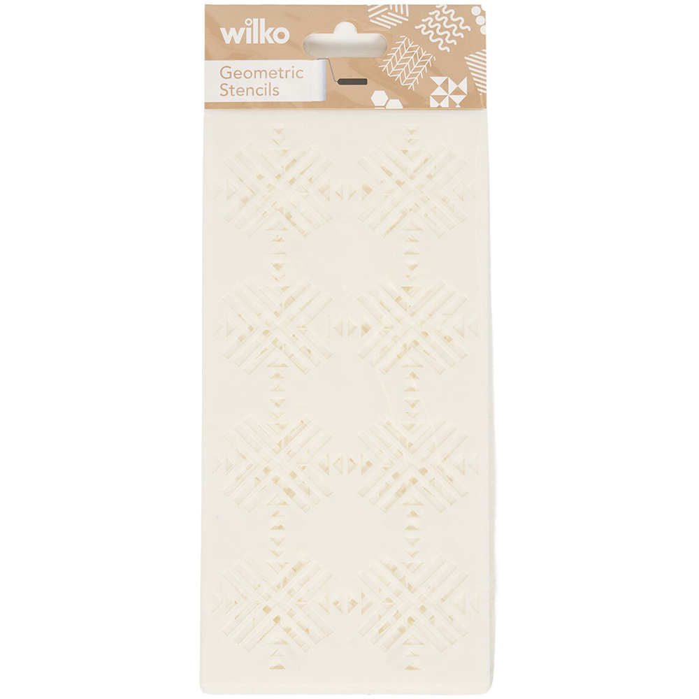 Geo Stencils White Image 1