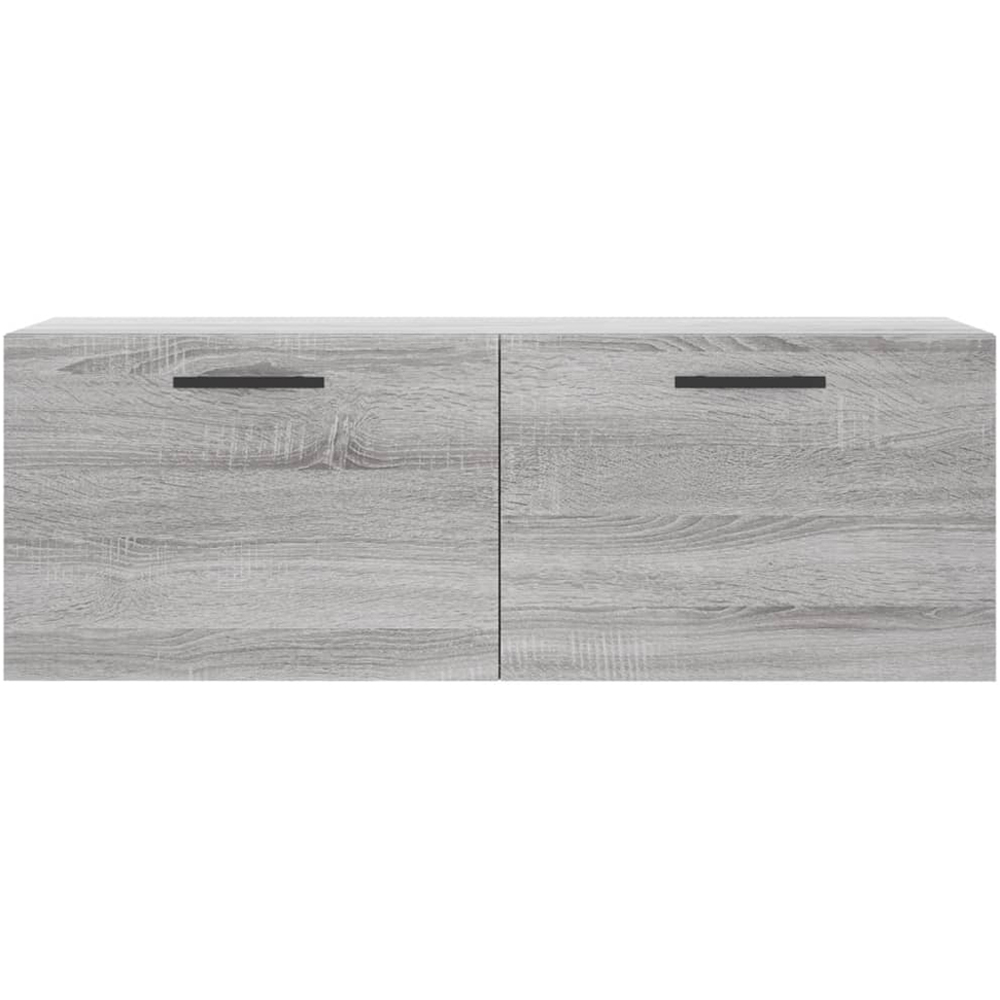 vidaXL 2 Door Grey Sonoma Wall Cabinet Image 5