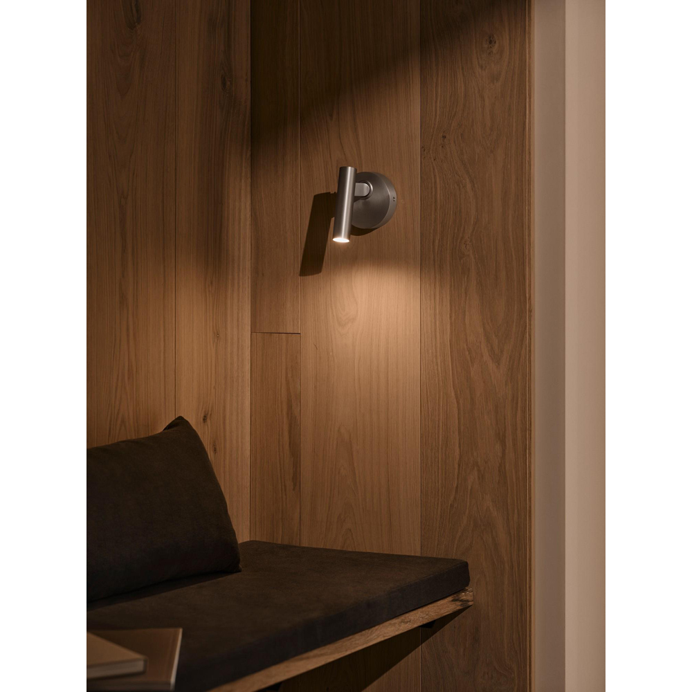 Nordlux Makoto Satin Chrome Wall Light Image 7