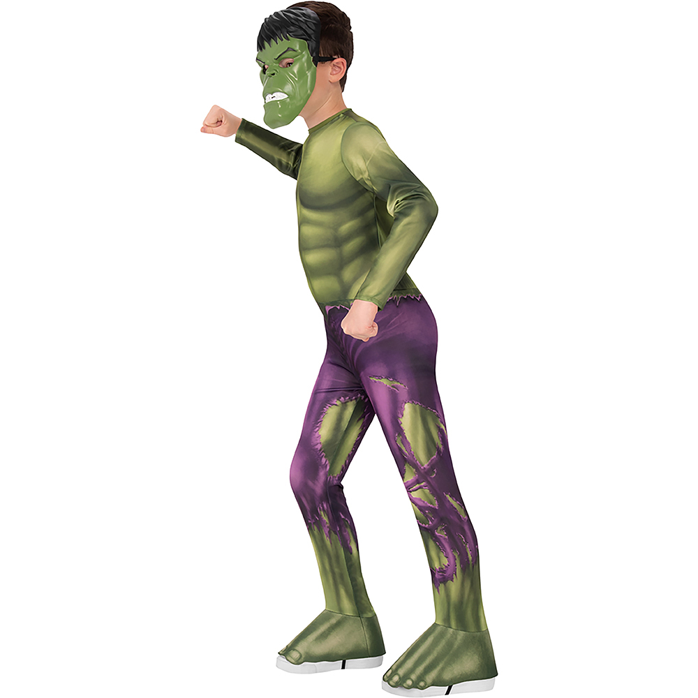 Marvel Avengers Core Kids Hulk Costume 9-10 Years Image 3