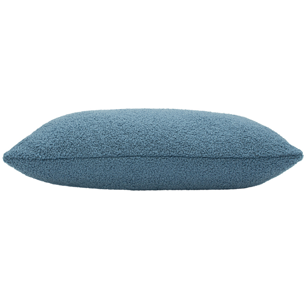 furn. Malham Wedgewood Fleece Rectangular Cushion Image 3