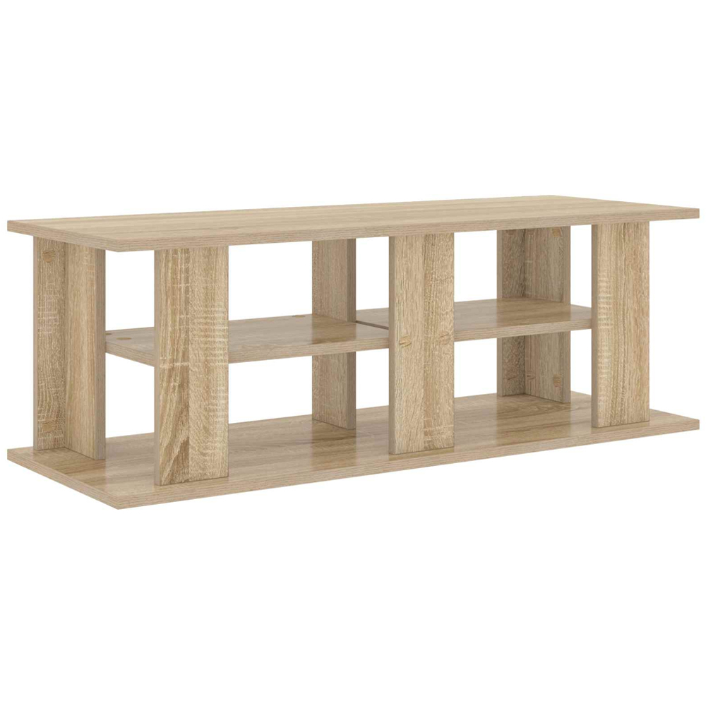 vidaXL 2 Shelf Sonoma Oak TV Stand Image 7