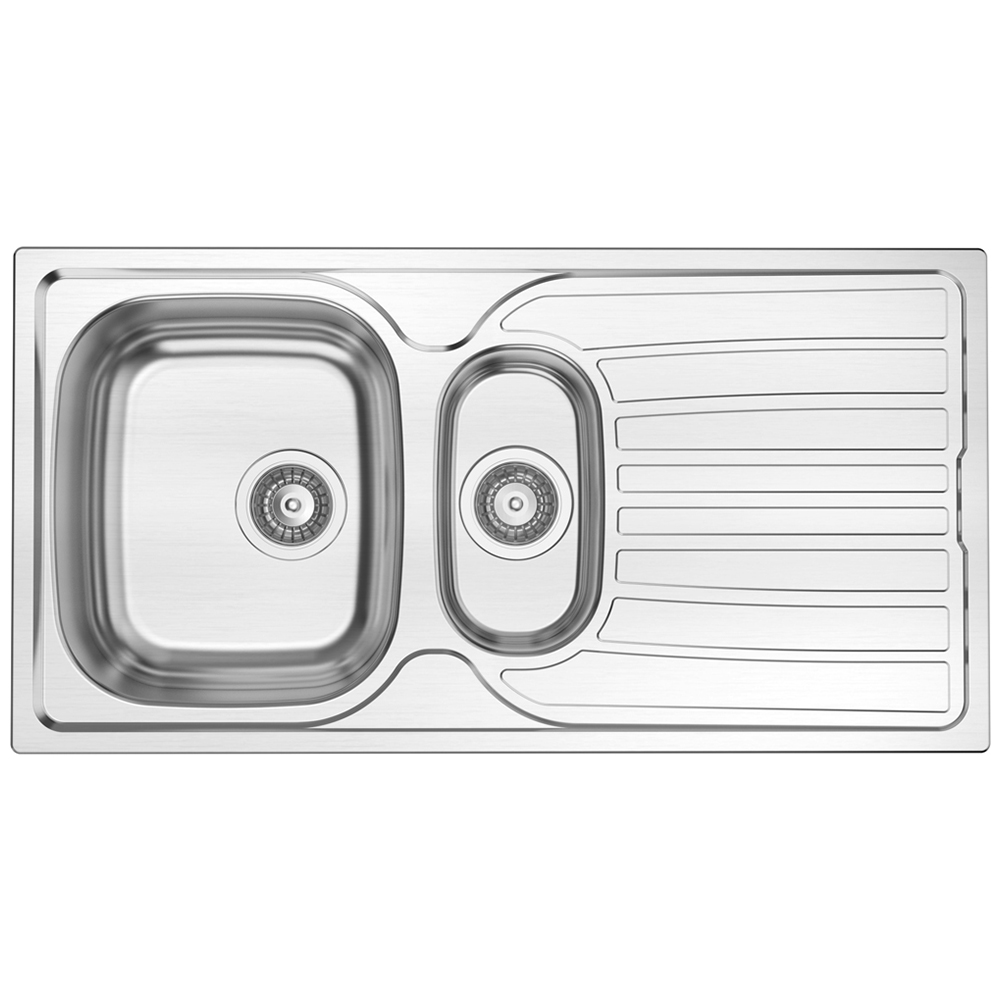 Reginox Monaco 15 Inset 1.5 Bowl Reversible Sink 500 x 900mm Image 1