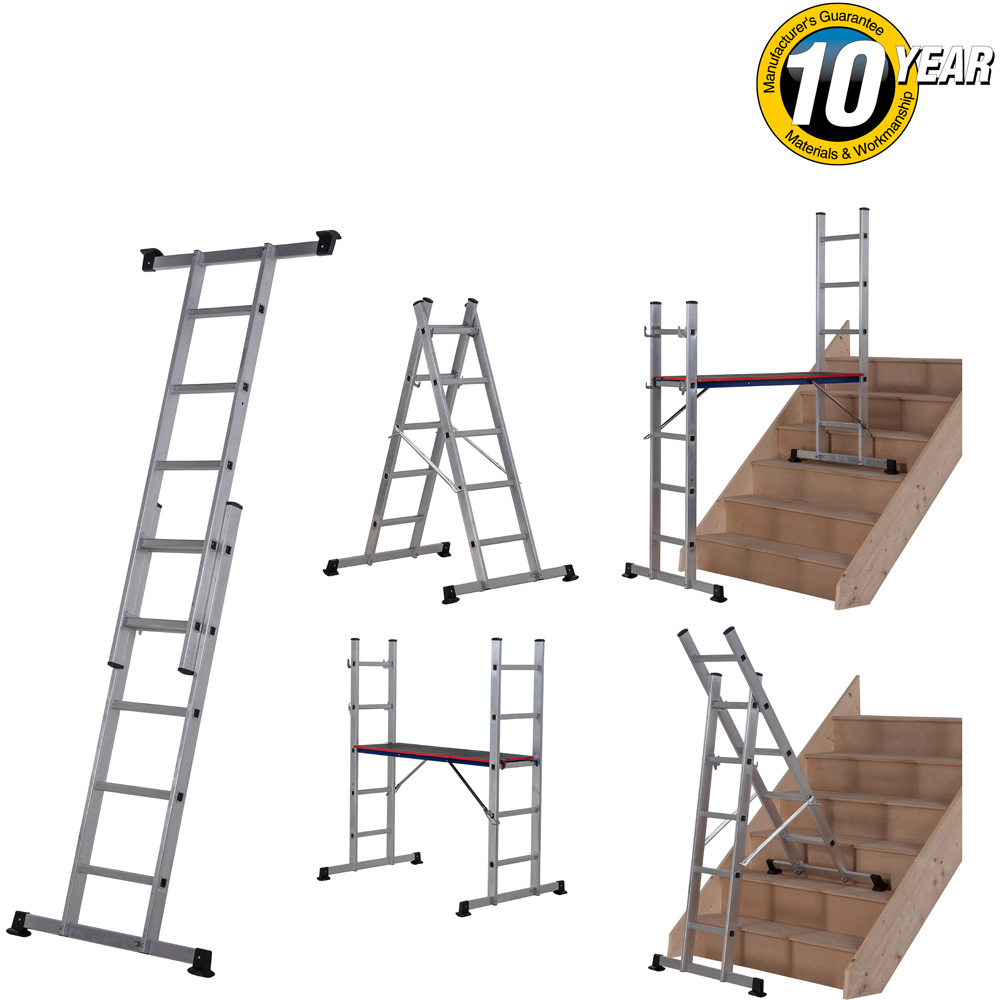 Werner 5 in 1 Combination Ladder Image 5