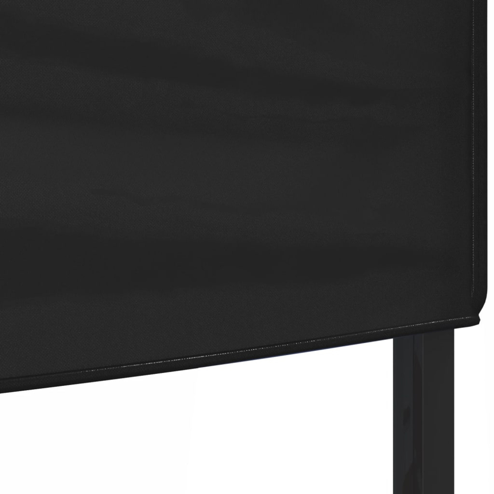 vidaXL 3 x 3m Black Foldable Party Tent Image 4