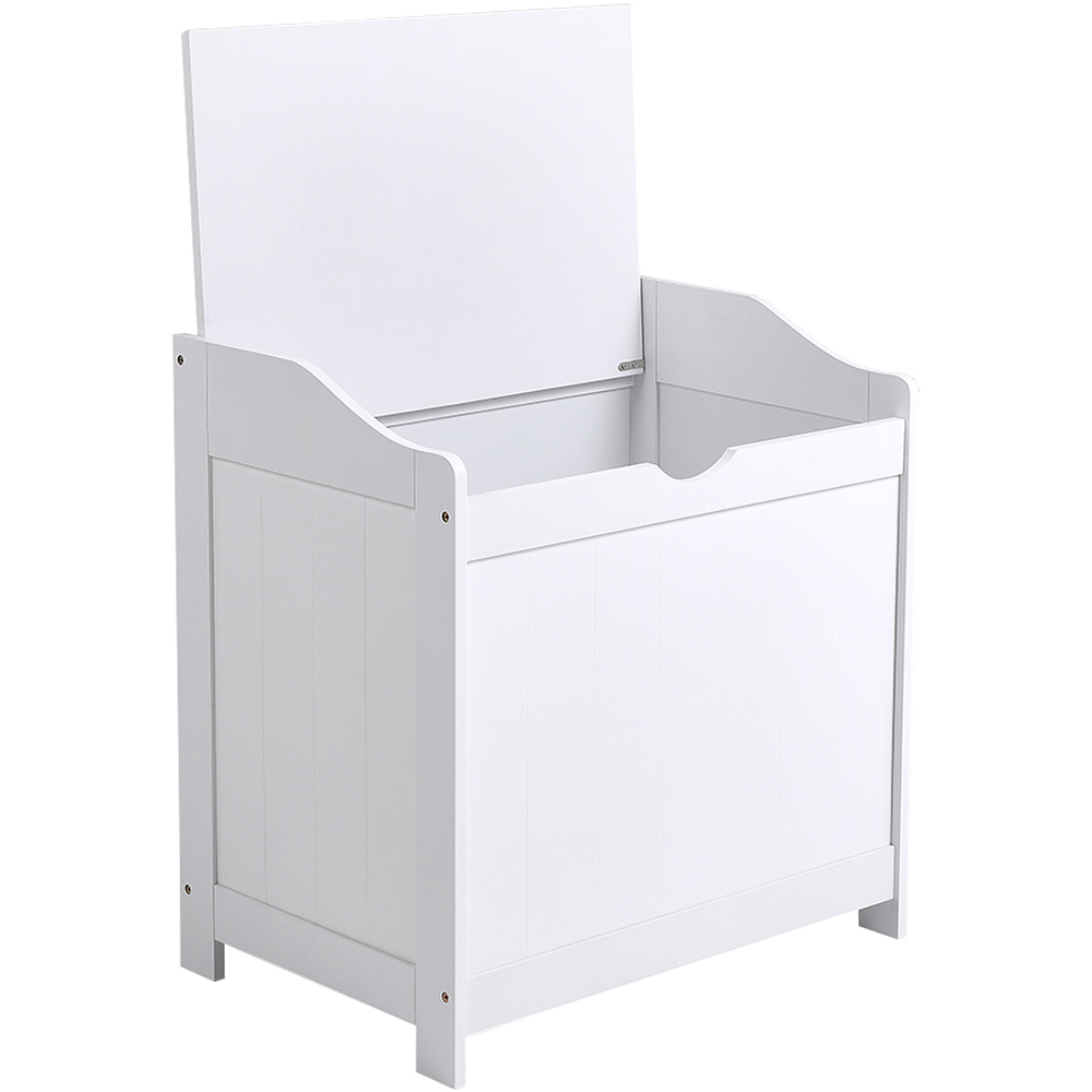H&O Direct Wooden Lift-Top Toy Storage Chest with Soft-Close Hinges Image 3