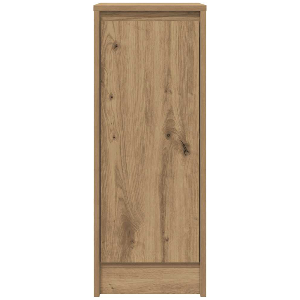 vidaXL Single Door 2 Shelf Artisan Oak Sideboard Image 6