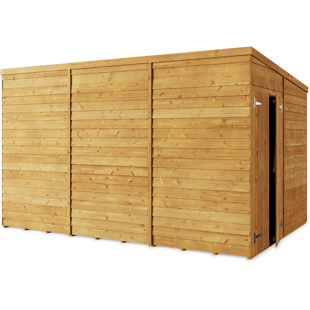 StoreMore 12 x 8ft Double Door Overlap Pent Shed Image 2