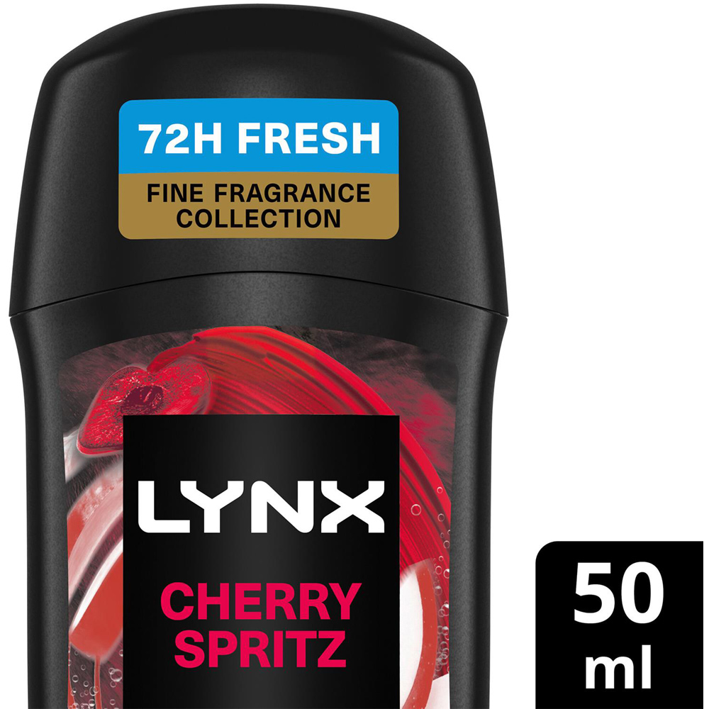 Lynx Cherry Spritz Deodorant Stick 50ml 6 Pack Image 3