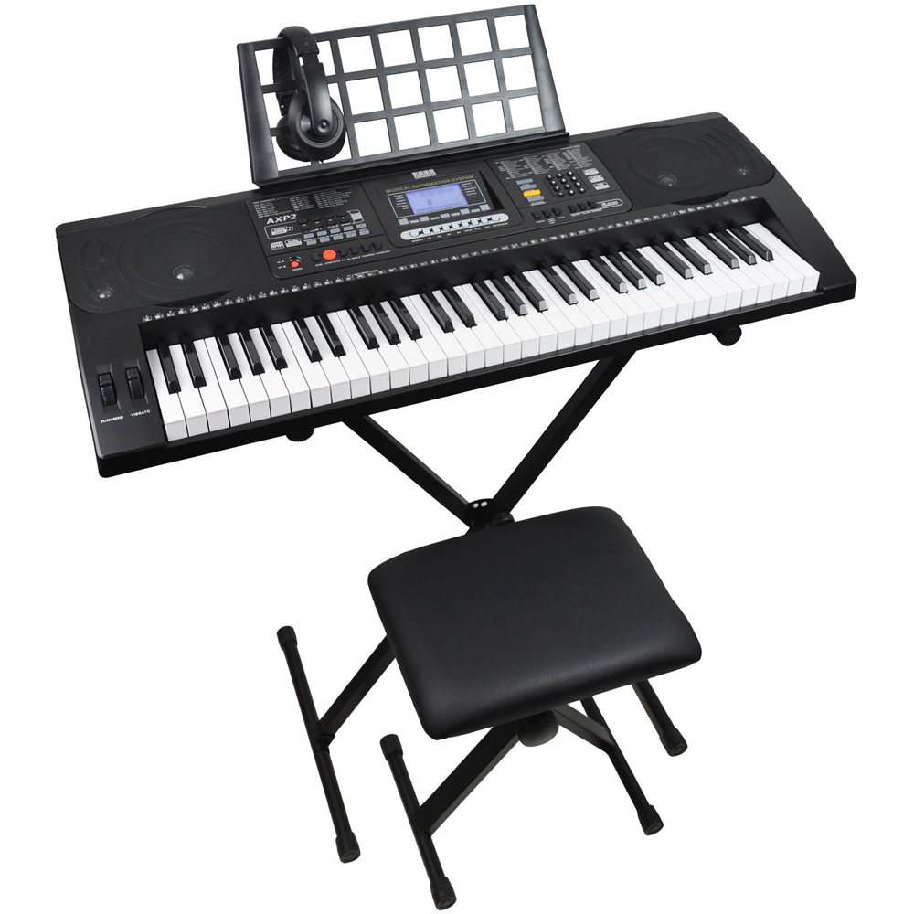 Axus AXP2 Electronic Keyboard Pack Image 1