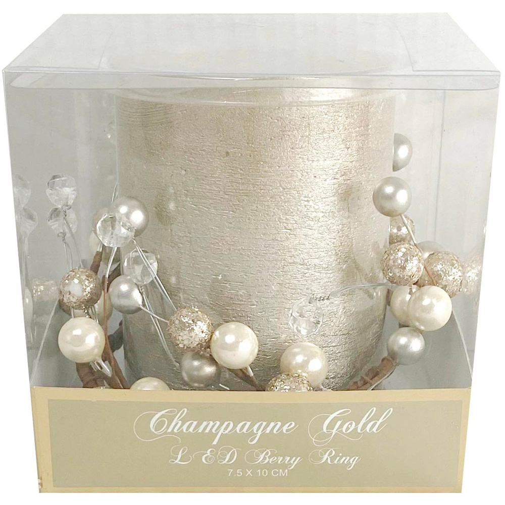 Champagne Gold LED Berry Ring Image