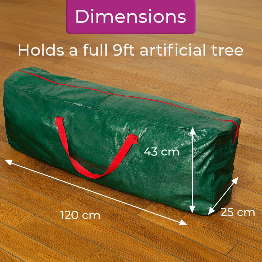 Neo Heavy-Duty Artificial Christmas Tree Storage Bag 9ft Image 5