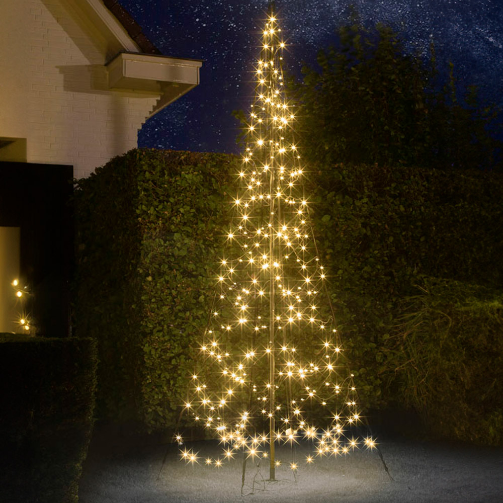 Fairybell 9.8ft Warm White LED Outdoor Christmas Tree Image 2