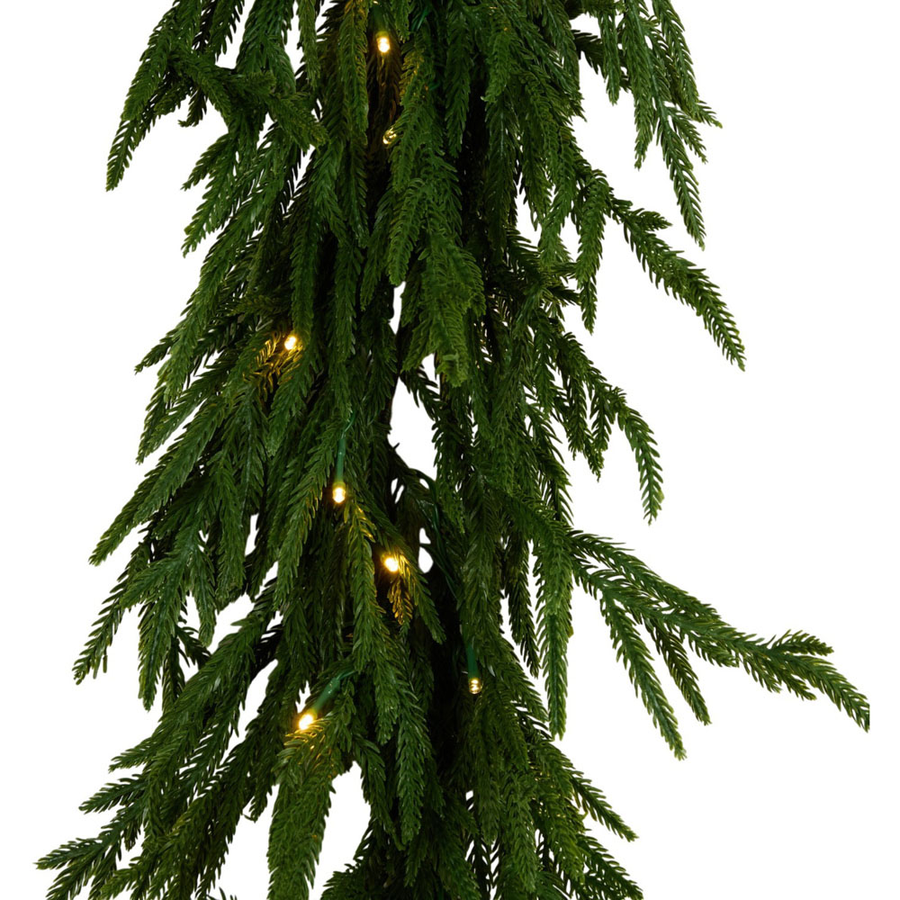 LED Real Touch Garland Green Image 7