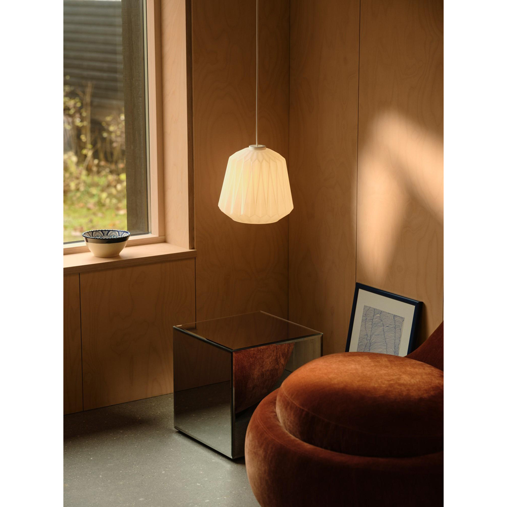 Nordlux Elbie E27 Opal White Pendant Light Image 8