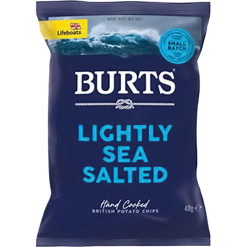 Burts Lightly Salted Crisps 40g Image