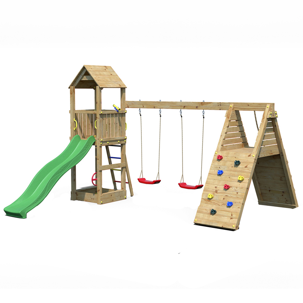 Shire Fleppi Kids Wooden Multi Play Set Equipment Image 1