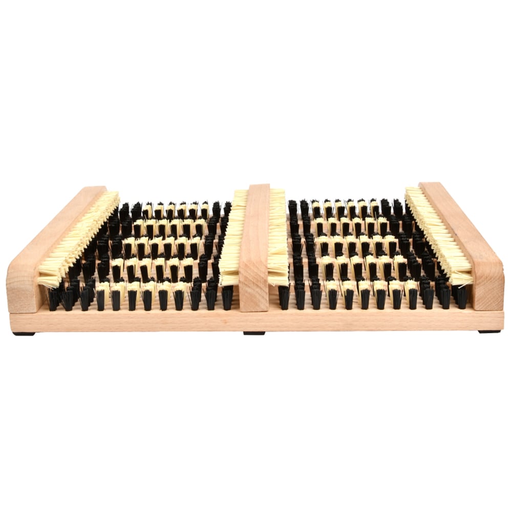 Fallen Fruits Black Wooden Boot Cleaner Image 1