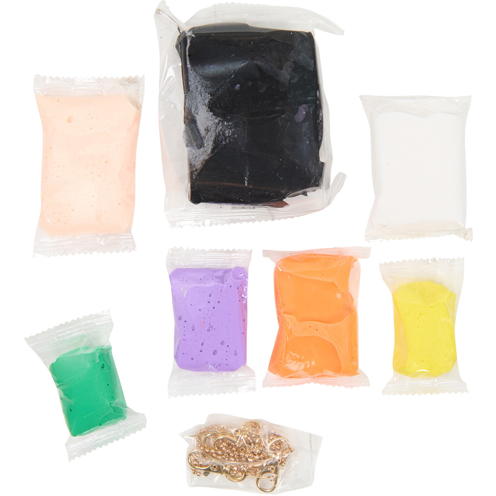 Make Your Own Halloween Clay Keychain Kit Image 2