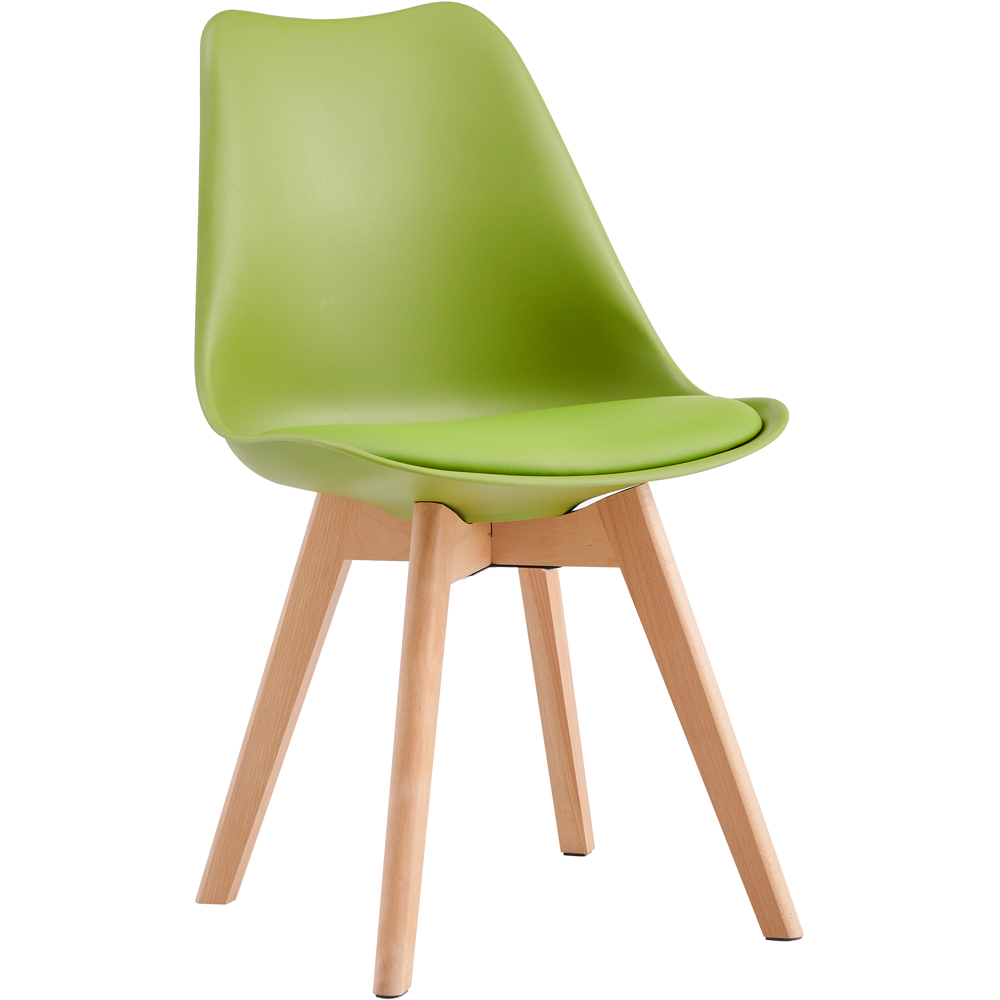 Eva Green Padded Single Dining Chair Image 3